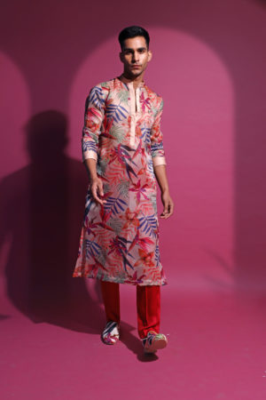 Mahima Mahajan- Printed kurta set - Image 2