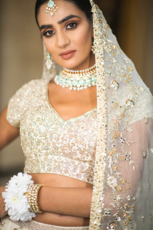 CHAMEE & PALAK - IVORY LEHENGA - Image 3