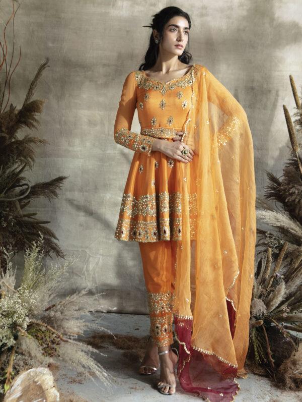 Rachit Khanna - Orange Anarkali