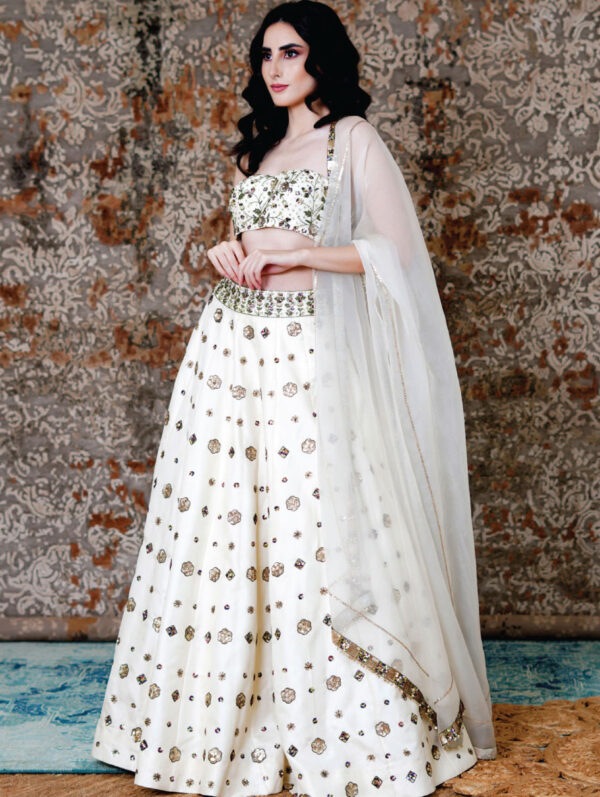 Simrat Marwah - FRESH WATER PEARL LEHENGA