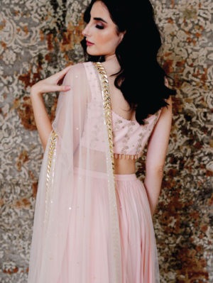Simrat Marwah - PINK ONYX LEHENGA - Image 3
