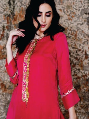 Simrat Marwah - AMETHYST SHARARA SET - Image 2
