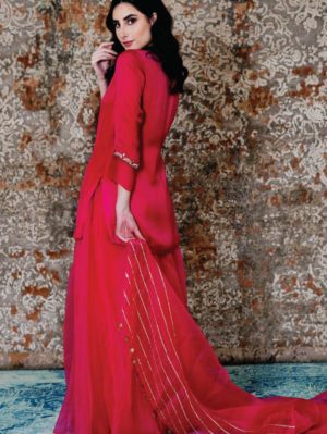 Simrat Marwah - AMETHYST SHARARA SET - Image 3