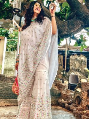 Gopi Vaid - Noor Assymentrical Sharara Set - Image 2