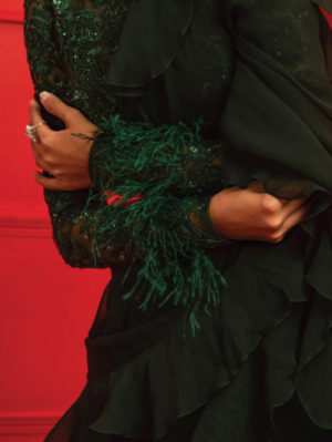 Mahima Mahajan - Manahil Saree Set - Image 2