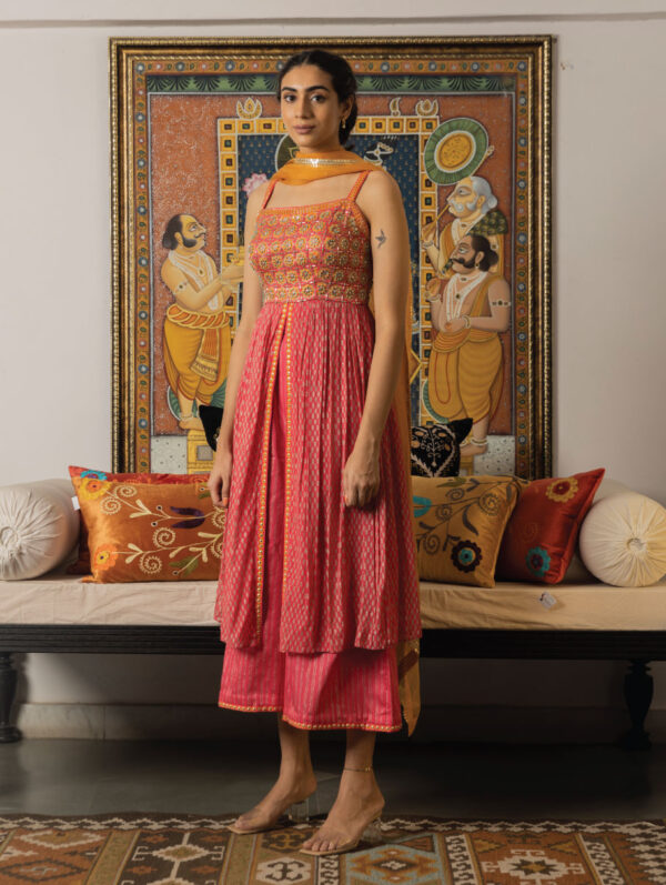 SURBHI GUPTA – PINK ELENA KURTA SET