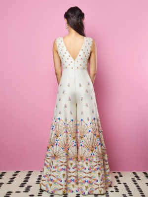 PAPA DON’T PREACH- Ivory Jumpsuit - Image 2