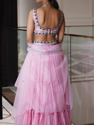 RASHIKA SHARMA- Reana Lehenga Set - Image 4