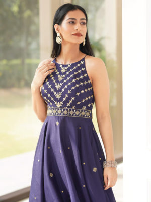 RASHIKA SHARMA- Isla Kurta and Drape Pants Set - Image 2