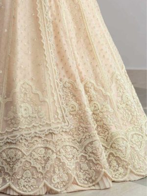 Anushree Reddy - Ivory embellished lehenga set - Image 3