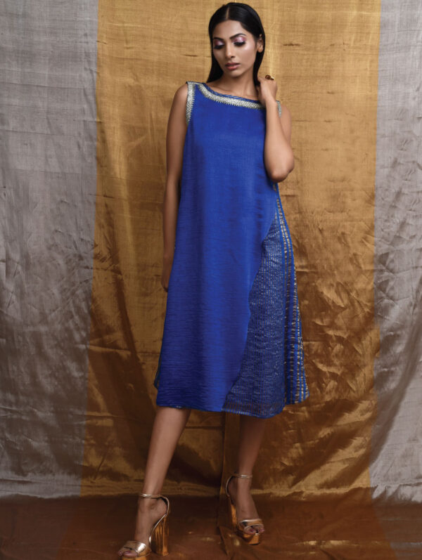 PRITI PRASHANT – Royal Blue Dress