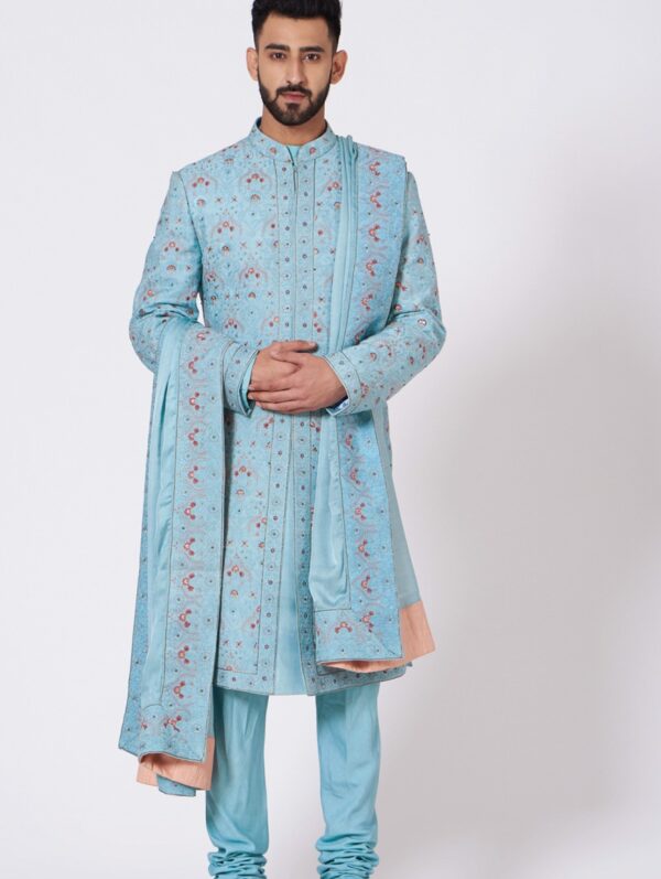 JATIN MALIK – The Sea Side Affaire Sherwani Set