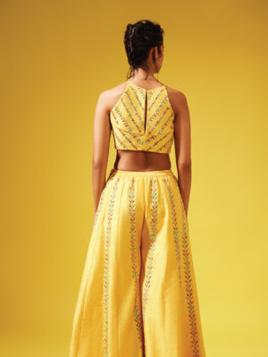 CHAMEE & PALAK – GINA yellow pallazo - Image 2
