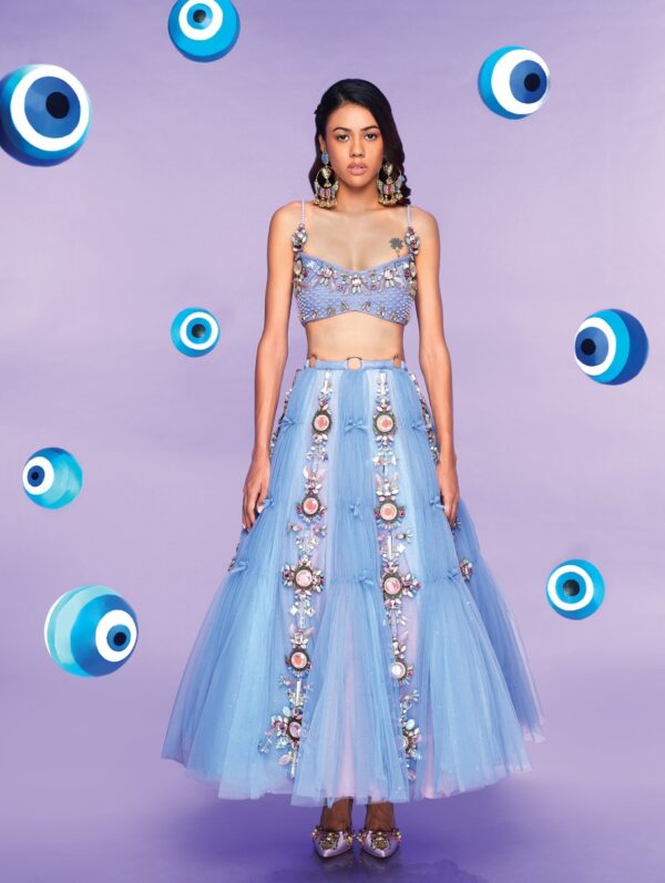 PAPA DON’T PREACH- Cinder-Who? Half-Lehenga set