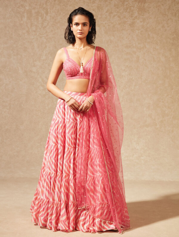 CHAMEE & PALAK – AKIRA tiered skirt