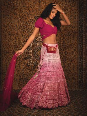 NIKITA VISHAKHA – Mirali Lehenga - Image 4