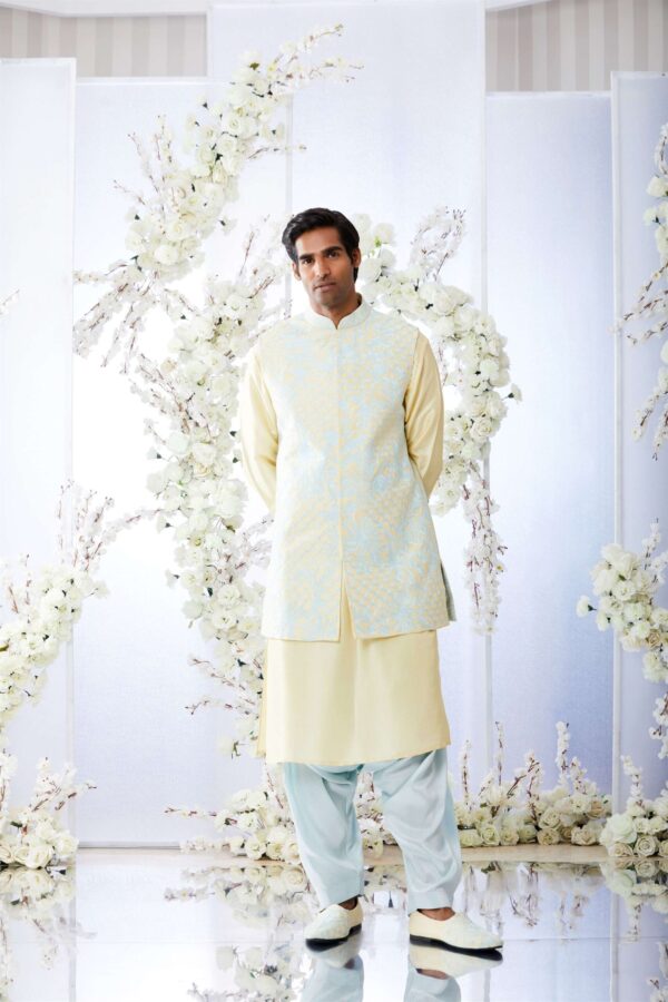 Seema Gujral -Lime Bundi Set