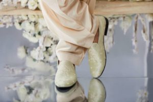 Seema Gujral- Mint Green Sherwani Set - Image 4