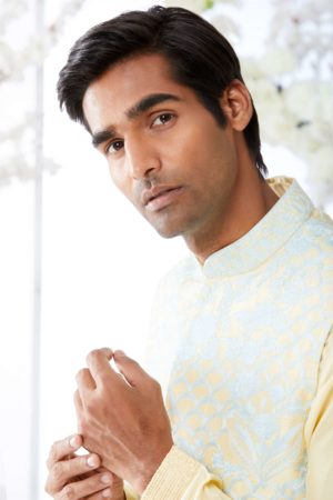 Seema Gujral -Lime Bundi Set - Image 5
