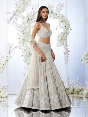 grey pearl lehenga 1