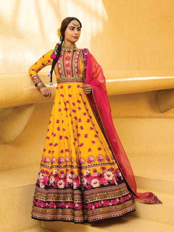 Kalista - Mustard anarkali