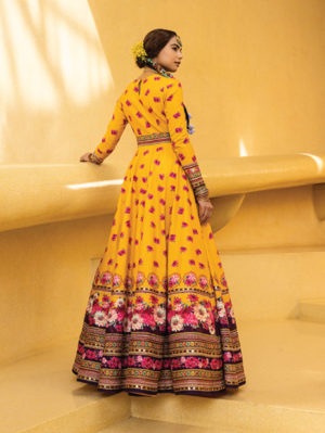 Kalista - Mustard anarkali - Image 2