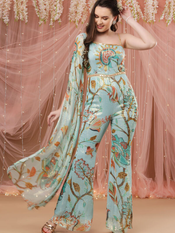 Aayushi Maniar - JUMPSUIT WITH A FLARED SLEEVES