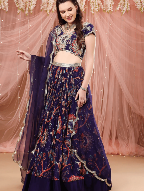 Aayushi Maniar - LEHENGA BLOUSE SET WITH A DUPATTA