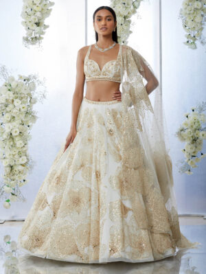 floral lehenga set