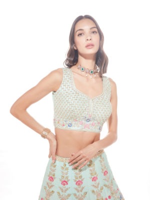 Chamee & Palak - Mint green sania - Image 2