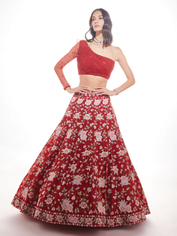 Chamee & Palak -  Nina Lehenga