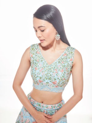 Chamee & Palak - blue liza - Image 2
