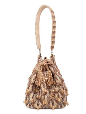 BEAUMONDE- Serene Champagne Potli - Image 2