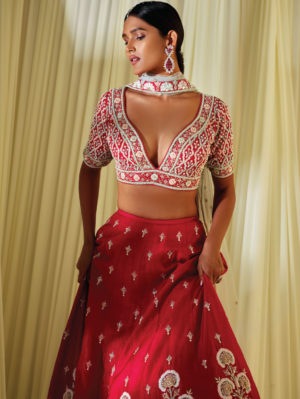 Disha Muchhala - HOT PINK LEHENGA SET - Image 2