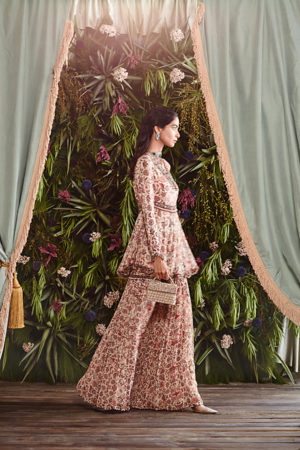Ridhima Bhasin - MEHVISH PRINTED SHARARA SET - Image 5