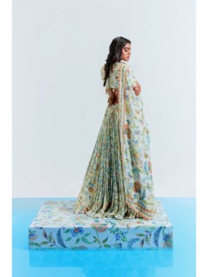 Mahima Mahajan - Ivory Embroidered anarkali - Image 2