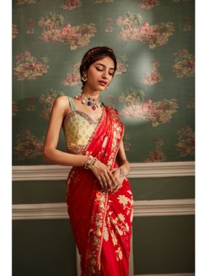 KALISTA – REHMAT PRE-DRAPED SAREE - Image 3
