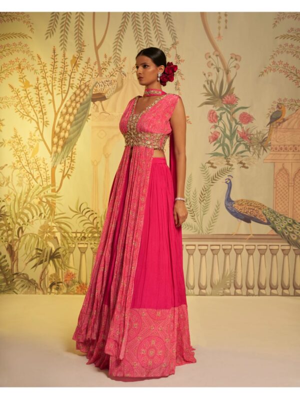 Aayushi Maniar- RANI BHANDHINI ANARKALI LEHENGA