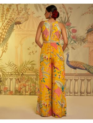 Aayushi Maniar- AMBER FLORAL JUMPSUIT - Image 2