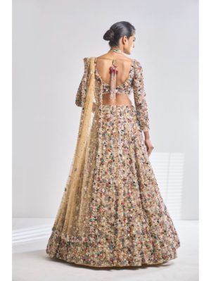 SEEMA GUJRAL – Jewelled Lehenga Set - Image 4