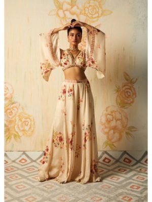 Basil Leaf- Beige pant set - Image 2