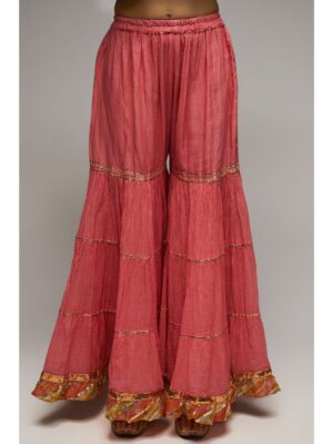 Gopi Vaid - Rashida Short Sharara Set - Image 3