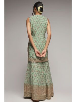 Gopi Vaid - Nusrat Selvless Sharara Set - Image 2