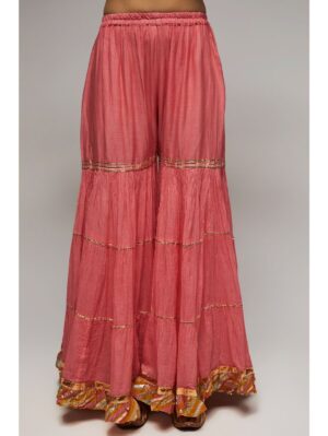 Gopi Vaid - Rashida Short Sharara Set - Image 3