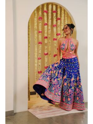 Rajbinder Chahal – Dark blue jumpsuit - Image 4