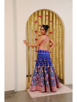 Rajbinder Chahal – Dark blue jumpsuit - Image 2