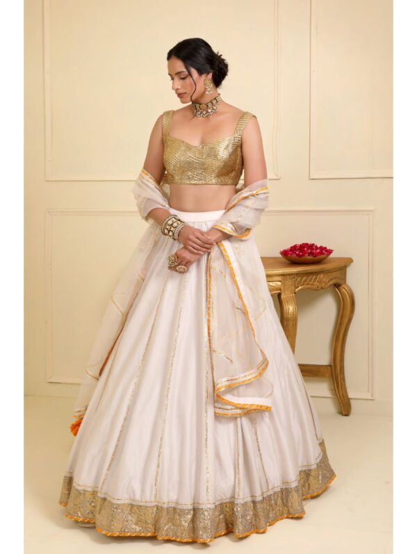 Esha Koul - Off white lehenga set