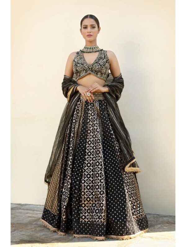 Neha Khullar- BANARASI CHANDERI LEHENGA
