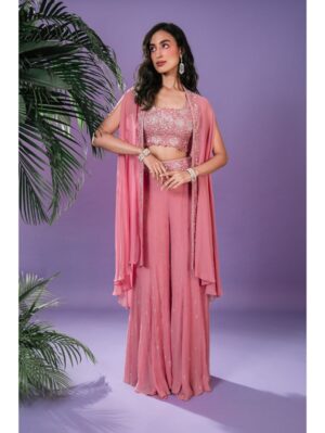 Pritika Vora - onion pink co-ord set - Image 3