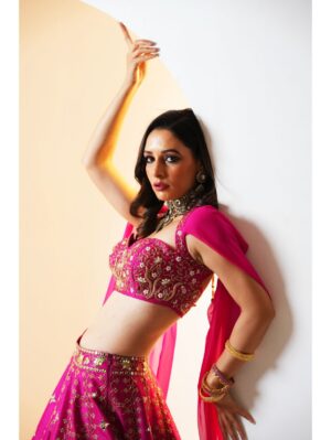 Rashika Sharma- RANIA LEHENGA SET - Image 9